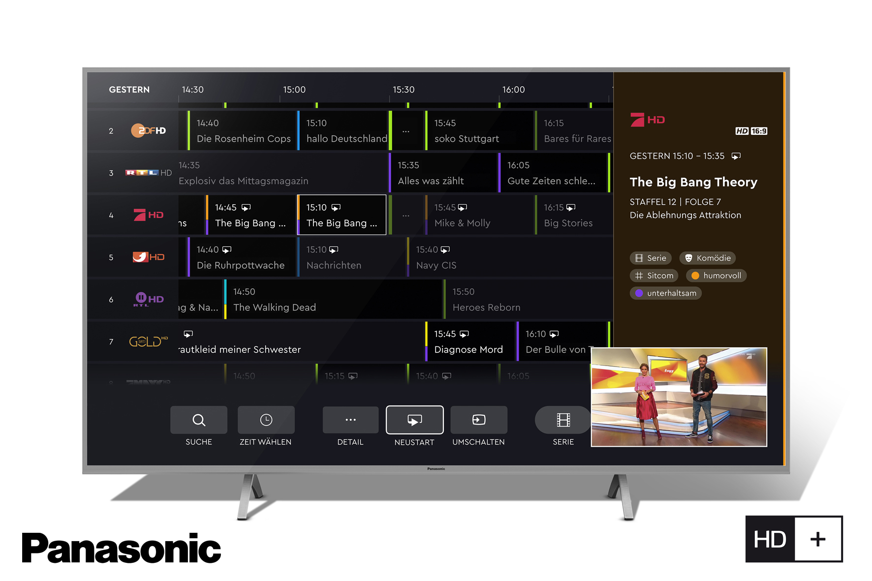 Immagine di La prima interfaccia utente sui televisori connessi Operator Application HbbTV - Scopri di più su Internet e Tv