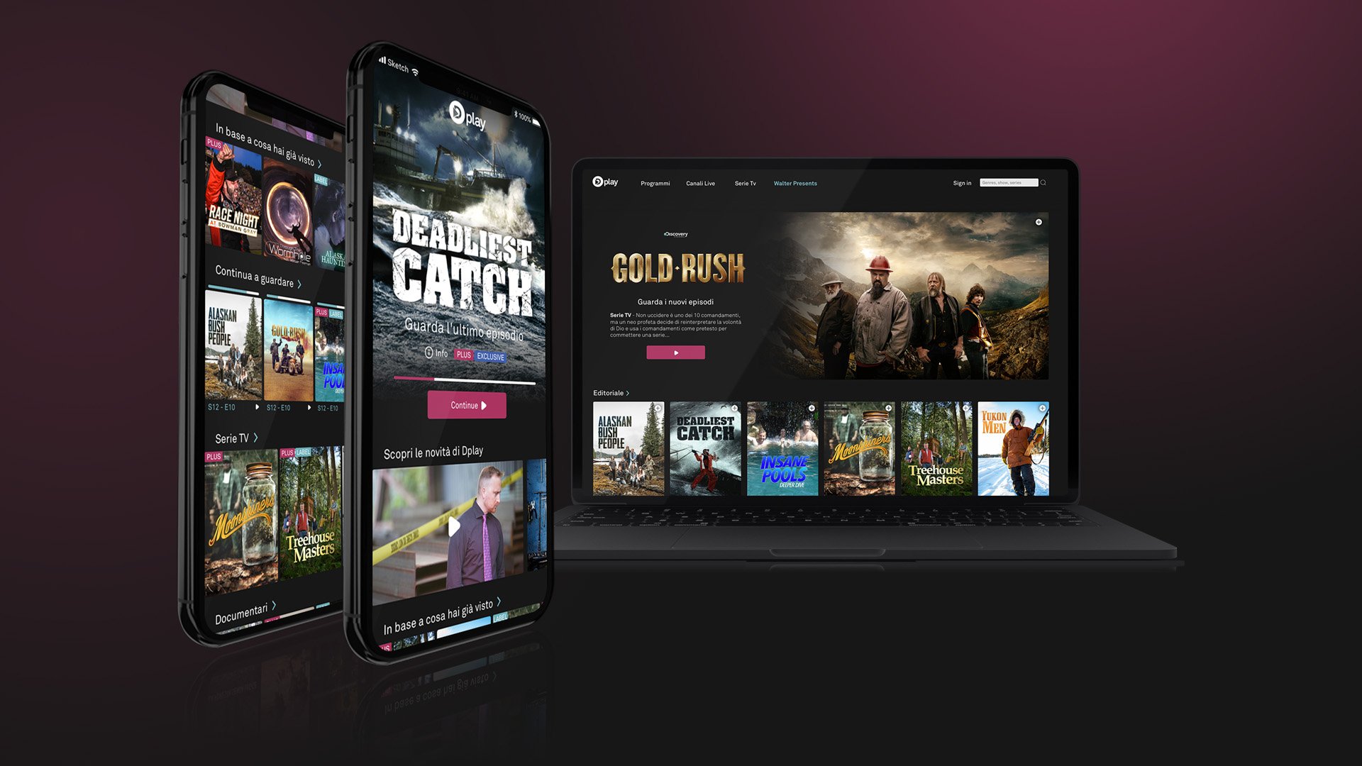 Immagine di Discovery presenta DPlay Plus, offerta pay con canali live e archivio on demand - Scopri di più su Internet e Tv