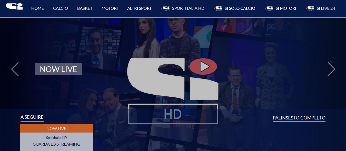 Immagine di Nasce il nuovo sito di Sportitalia, in attesa della rivoluzione SI Smart - Scopri di più su Internet e Tv