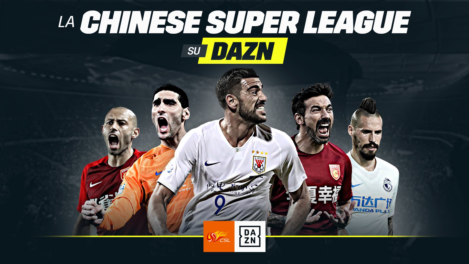 Visualizza: DAZN amplia offerta calcio internazionale con la Chinese Super League su Digital-News.it Immagine di DAZN amplia offerta calcio internazionale con la Chinese Super League - Scopri di più su DAZN