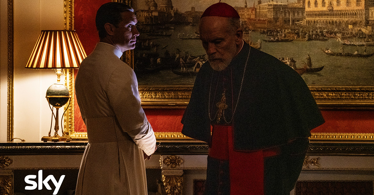 The New Pope, il teaser trailer della serie Sky curata da Paolo Sorrentino