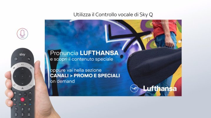 Visualizza: Sky Media, al via gli Spot Interattivi grazie al Controllo vocale di Sky Q su Digital-News.it Immagine di Sky Media, al via gli Spot Interattivi grazie al Controllo vocale di Sky Q - Scopri di più su Sky Italia