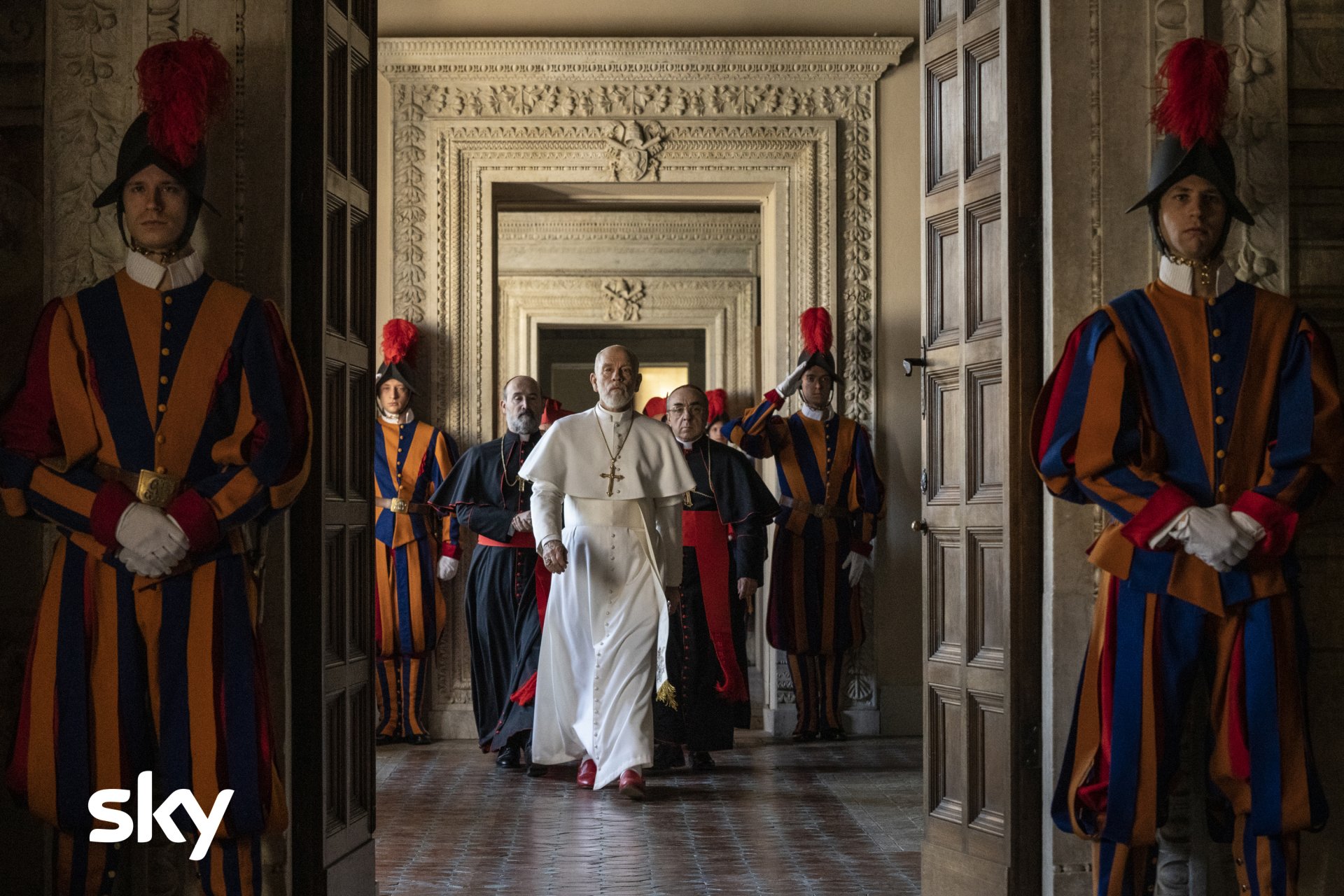 Foto - «The New Pope» su Sky Atlantic. La resa dei conti Pio XIII vs Giovanni Paolo III