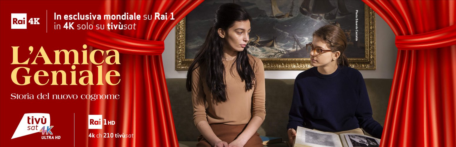 Visualizza: L’amica geniale. Storia del nuovo cognome su Rai 1 (anche in 4K su Tivùsat) su Digital-News.it Immagine di L’amica geniale. Storia del nuovo cognome su Rai 1 (anche in 4K su Tivùsat) - Scopri di più su Televisione