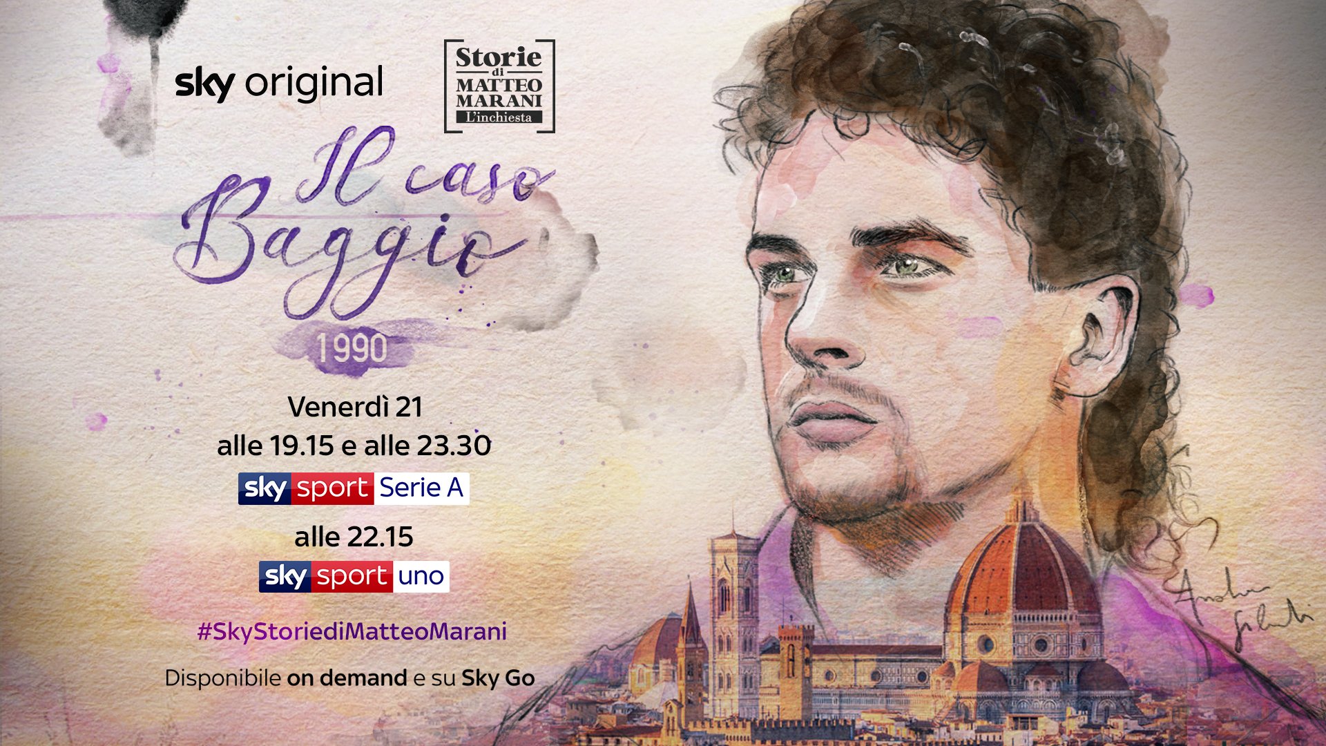 Storie di Matteo Marani, su Sky Sport il documentario «1990, il caso Baggio»