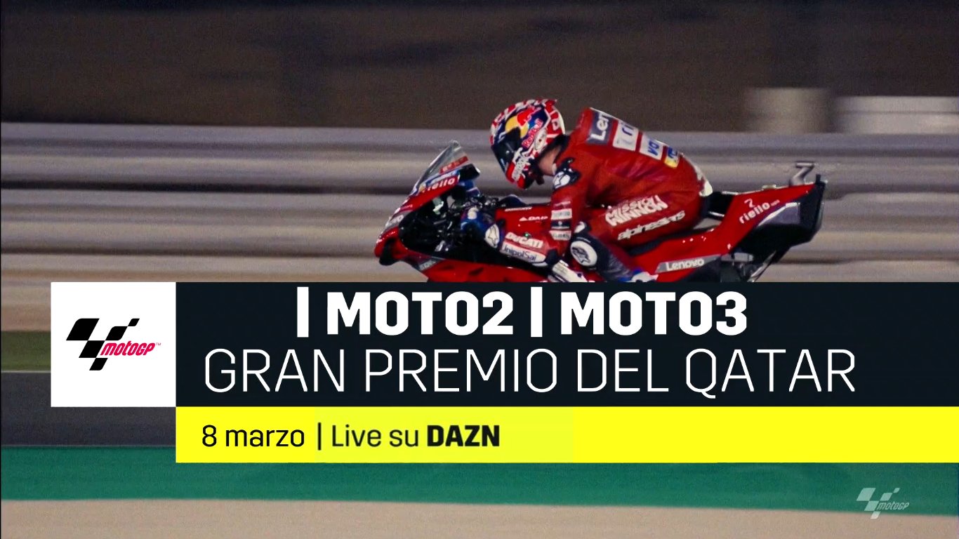 Immagine di Motomondiale, al via su DAZN con il Gran Premio del Qatar Moto2 e Moto3 - Scopri di più su DAZN