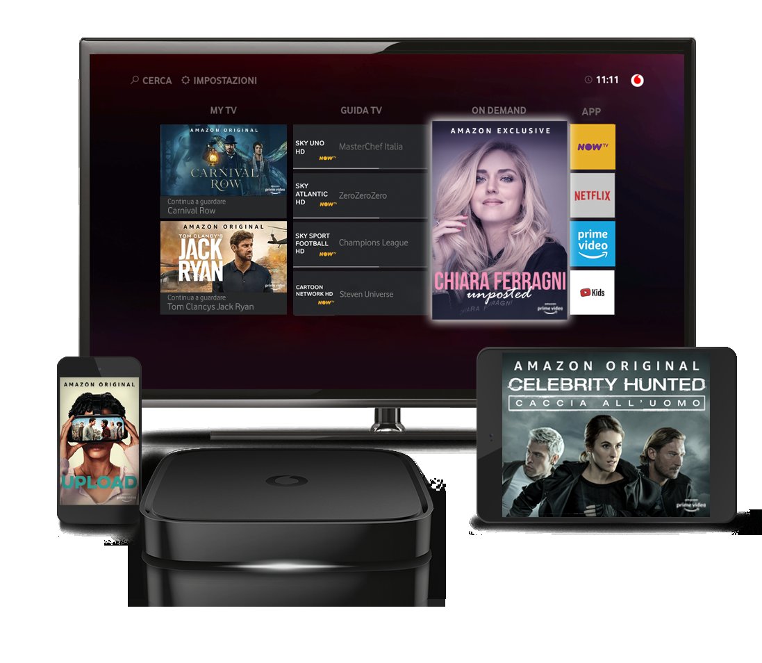 Immagine di Vodafone TV, app Amazon Prime Video è ora disponibile - Scopri di più su Internet e Tv