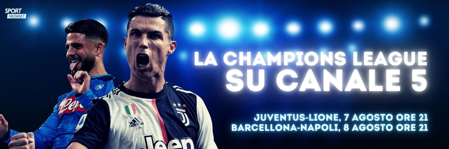 Champions Ottavi di Finale, su Canale 5 Juventus-Lione e Barcellona-Napoli