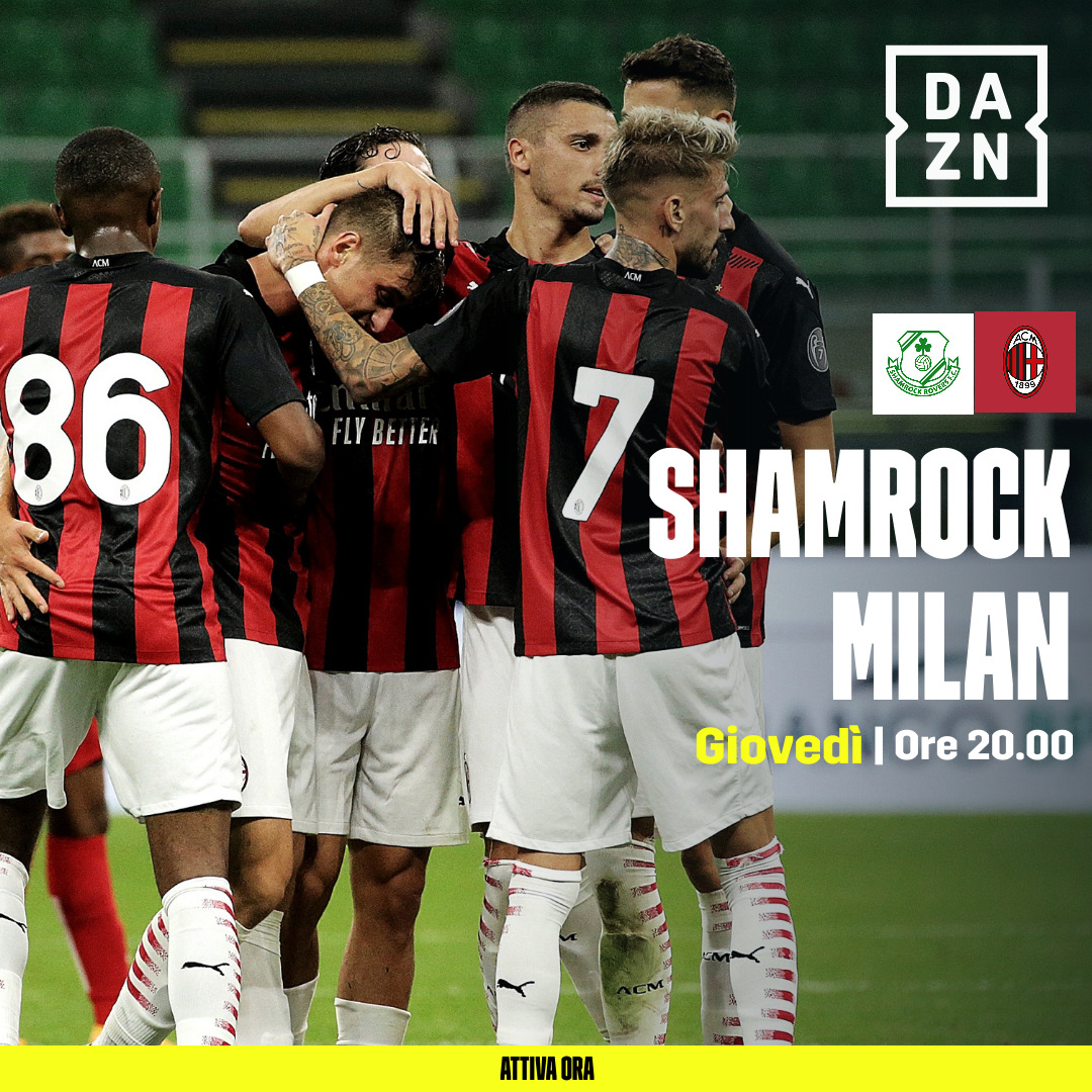 Foto - Europa League Secondo Preliminare, Shamrock Rovers v Milan, Diretta DAZN