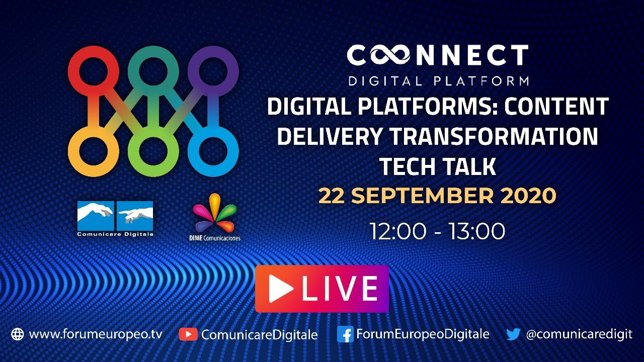 Foto - LIVE | Content Delivery Transformation Tech Talk. Diretta streaming Digital-News.it