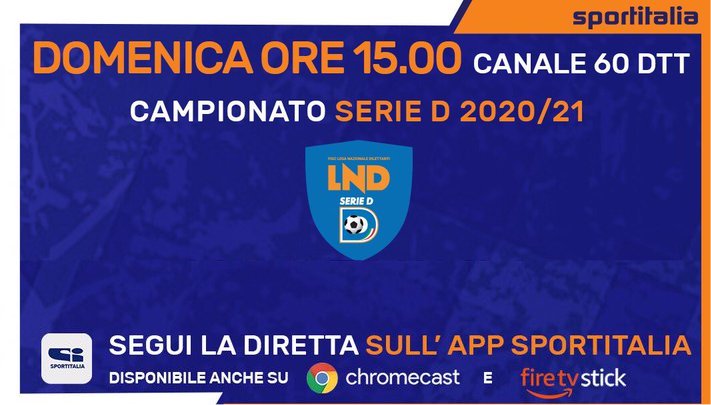 Immagine di Serie D torna in TV,  prosegue accordo con Sportitalia. Domenica Savoia-Nocerina - Scopri di più su Sport