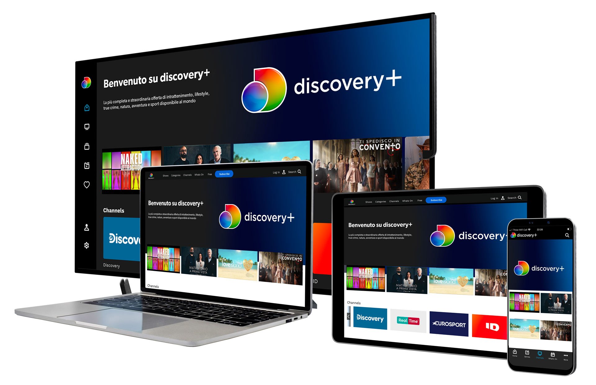 Foto - Discovery+, il nuovo servizio streaming (anche in Italia) dal 4 Gennaio 2021