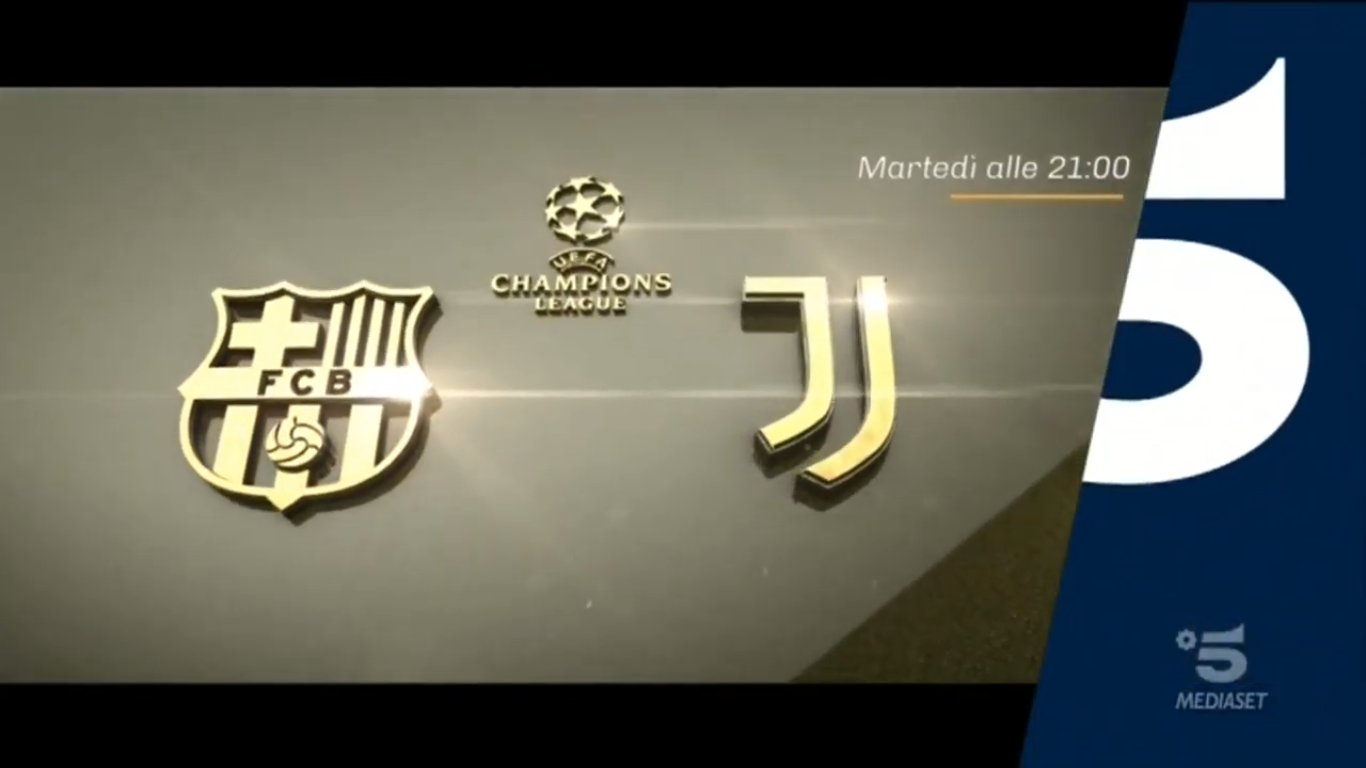 Champions, Barcellona - Juventus Diretta Canale 5, Telecronisti Sport Mediaset