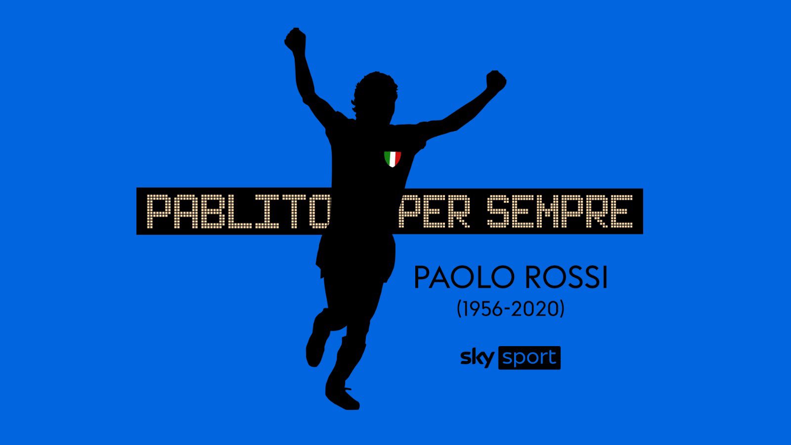 Pablito per Sempre! Sky Sport ricorda con un palinsesto speciale Paolo Rossi