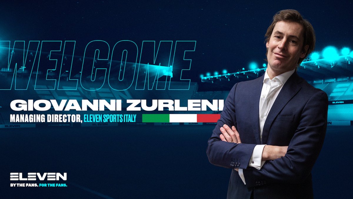 Giovanni Zurleni, managing director di Eleven Sports in Italia 