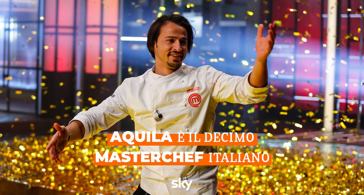 Visualizza: MasterChef Italia ha incoronato il suo decimo trionfatore... Aquila! su Digital-News.it Immagine di MasterChef Italia ha incoronato il suo decimo trionfatore... Aquila! - Scopri di più su Sky Italia