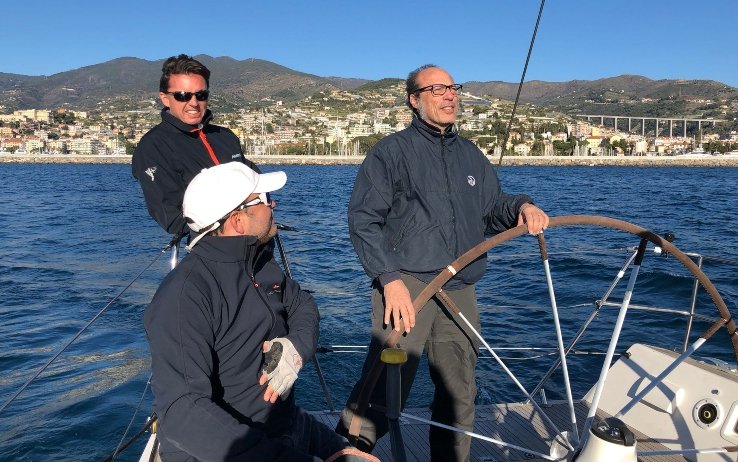 Foto - Guido Meda (Sky Sport): «Ritmo, preparazione, entusiasmo per Luna Rossa»