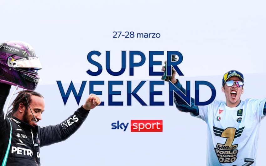 Visualizza: Sky Sport Super Weekend (27 e 28 Marzo) - F1 Bahrain, MotoGP Qatar, ATP Miami, NBA su Digital-News.it Immagine di Sky Sport Super Weekend (27 e 28 Marzo) - F1 Bahrain, MotoGP Qatar, ATP Miami, NBA - Scopri di più su Sky Italia