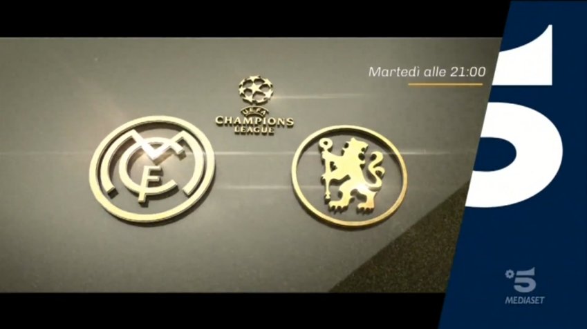 Immagine di Champions, Real Madrid Chelsea Diretta Canale 5, Telecronisti Sport Mediaset - Scopri di più su Sport