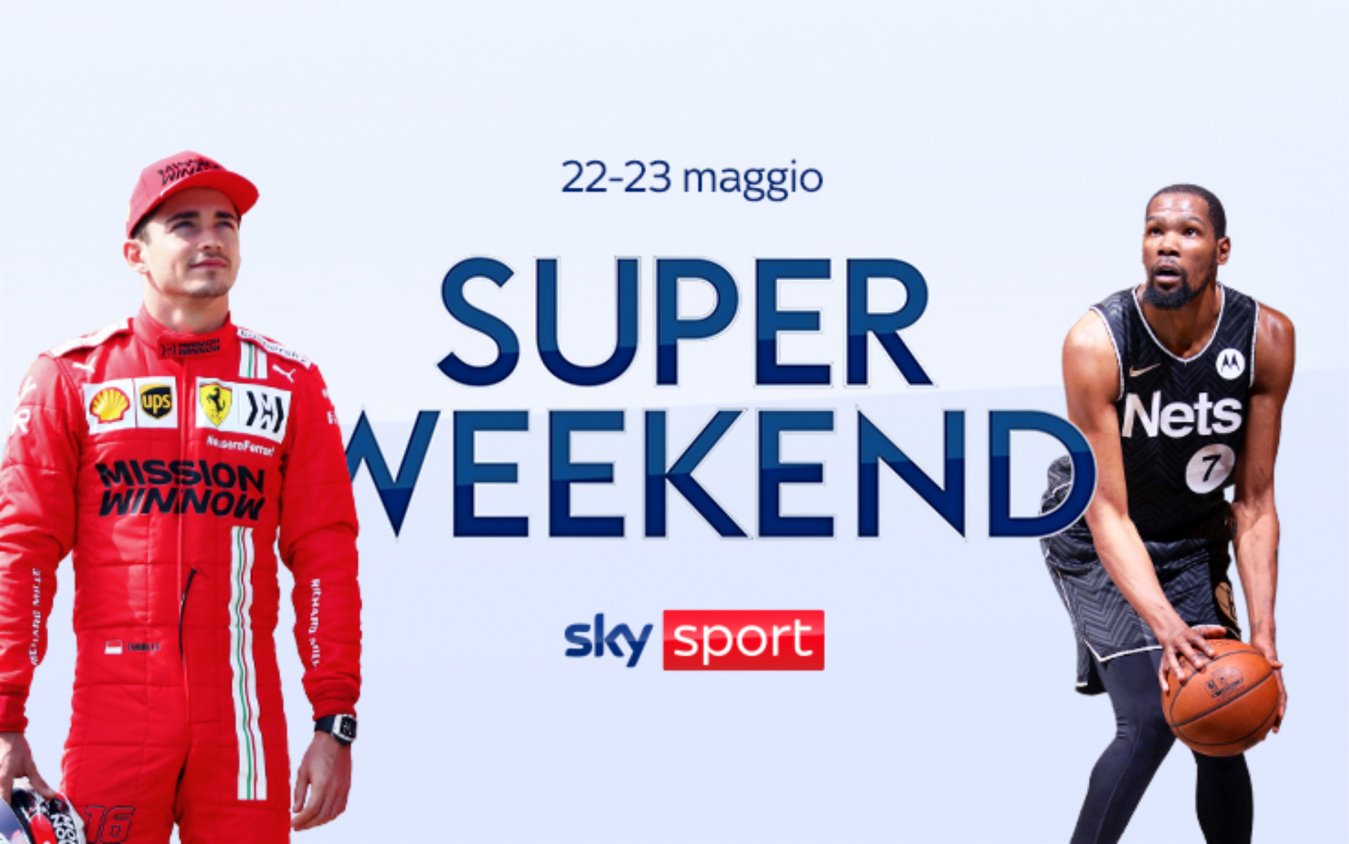 Sky Sport Super Weekend (22 e 23 Maggio) - F1 Monaco, NBA Playoff, Premier, Golf