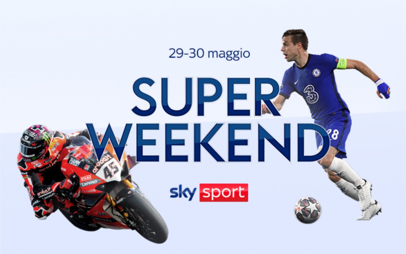 Visualizza: Sky Sport Super Weekend (29 e 30 Maggio) - Finale Champions, MotoGP, NBA, SuperBike su Digital-News.it Immagine di Sky Sport Super Weekend (29 e 30 Maggio) - Finale Champions, MotoGP, NBA, SuperBike - Scopri di più su Sky Italia
