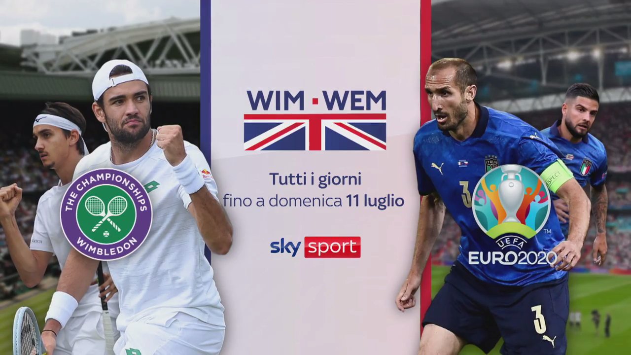 Visualizza: Da Wimbledon a Wembley, tifando Italia su Sky Sport su Digital-News.it Immagine di Da Wimbledon a Wembley, tifando Italia su Sky Sport - Scopri di più su Sky Italia