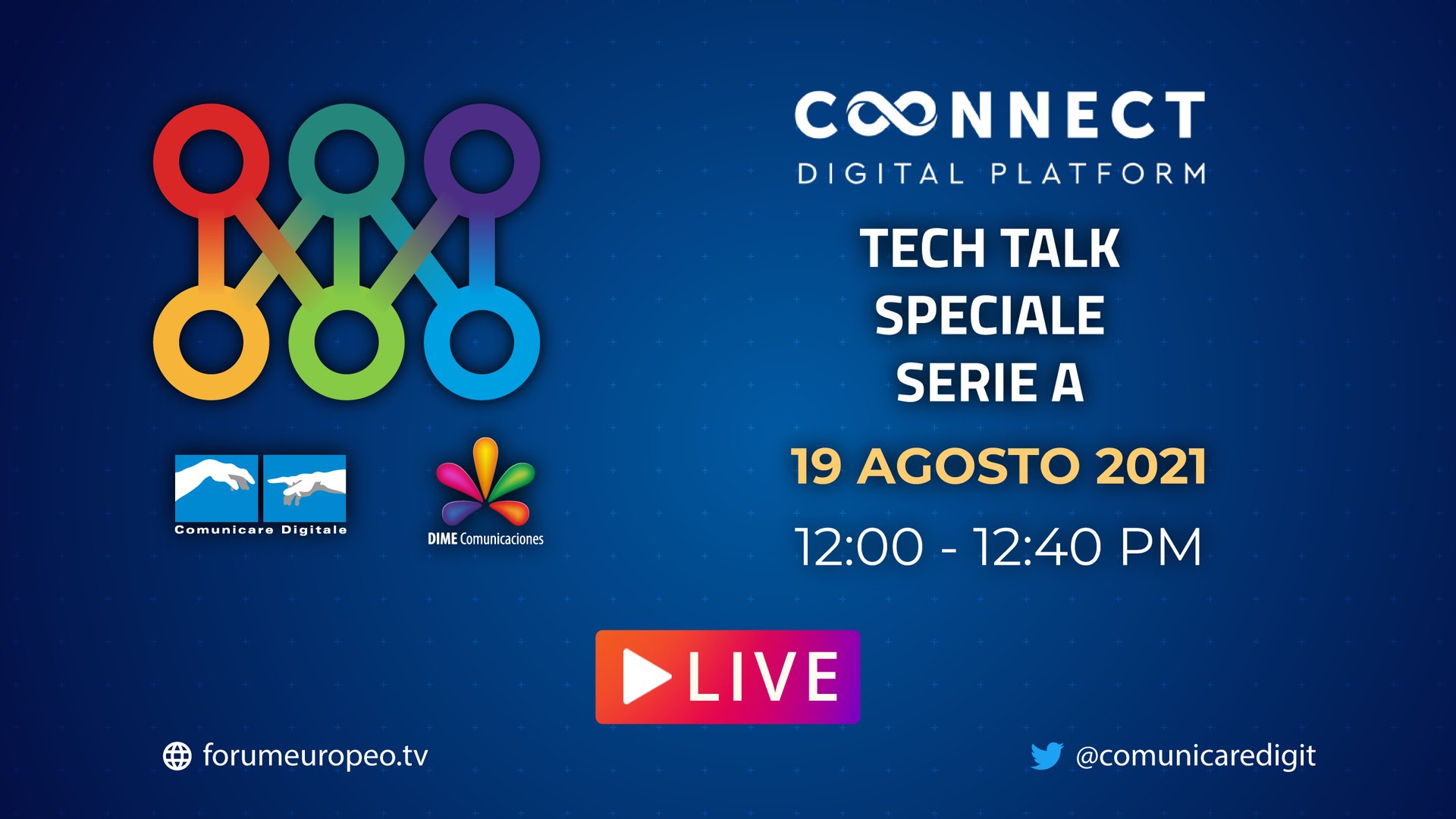 Immagine di LIVE | Speciale Serie A 2021/22 Tech Talk (diretta streaming Digital-News.it) - Scopri di più su Sport