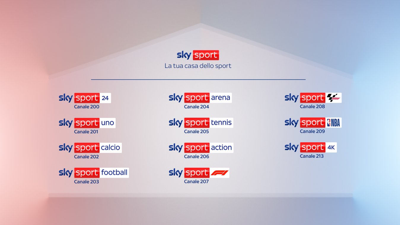 La casa dello sport, Sky presenta la sua nuova straordinaria e ricca stagione