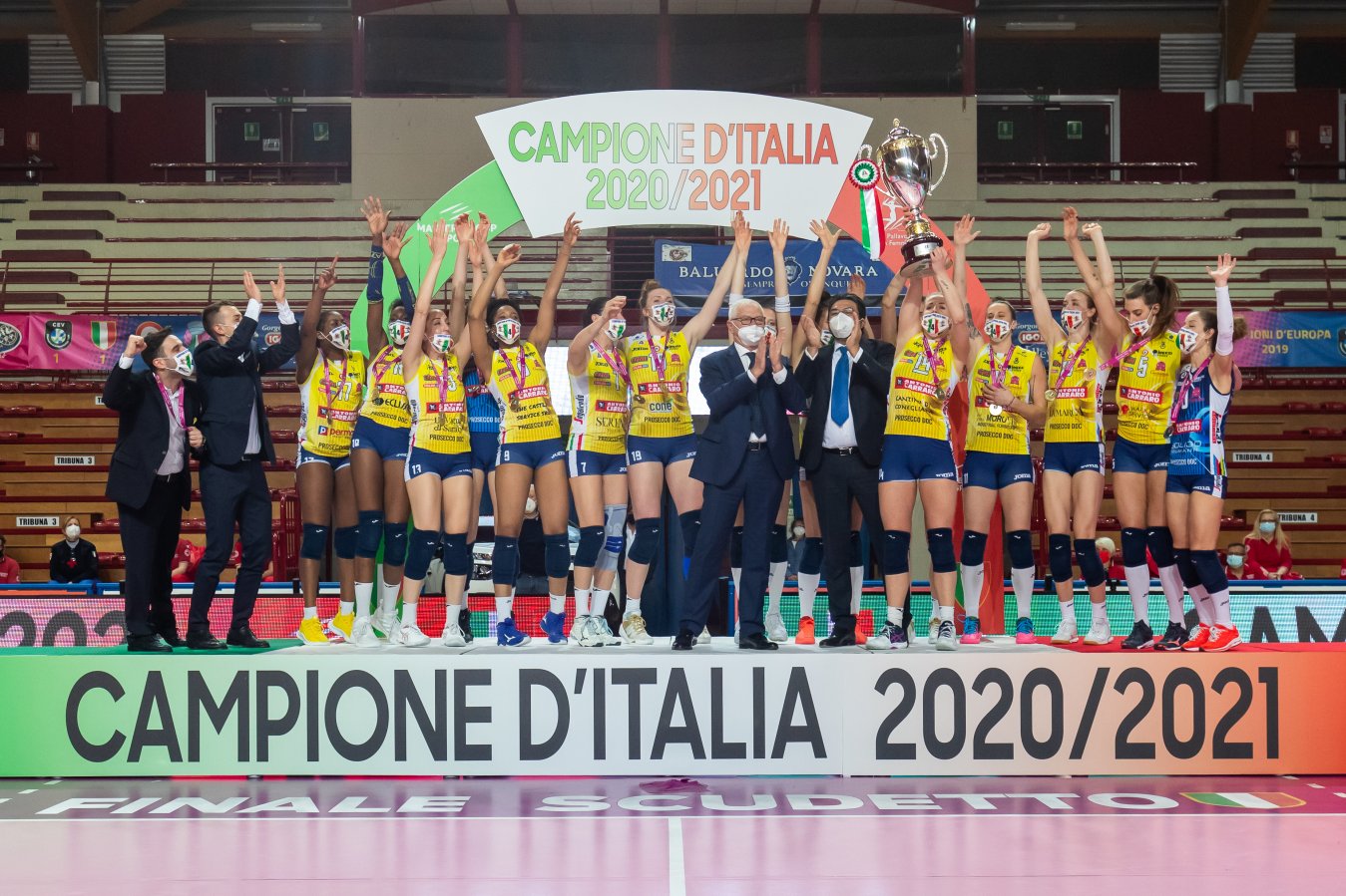 Immagine di Su Sky il Campionato Italiano Volley Serie A1 Femminile per la stagione 2021/2022 - Scopri di più su Sky Italia