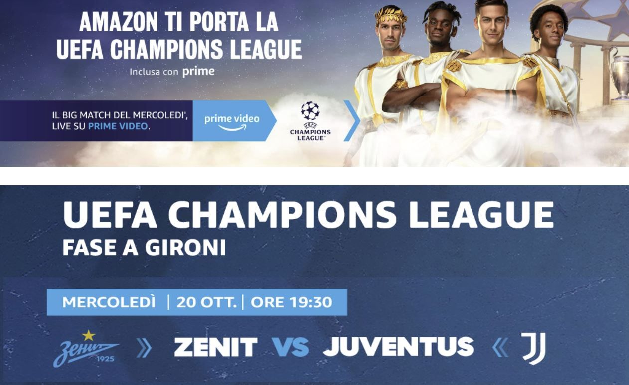 Visualizza: Champions League, Zenit S. Pietroburgo - Juventus (diretta esclusiva Amazon Prime Video) su Digital-News.it Immagine di Champions League, Zenit S. Pietroburgo - Juventus (diretta esclusiva Amazon Prime Video) - Scopri di più su Sport
