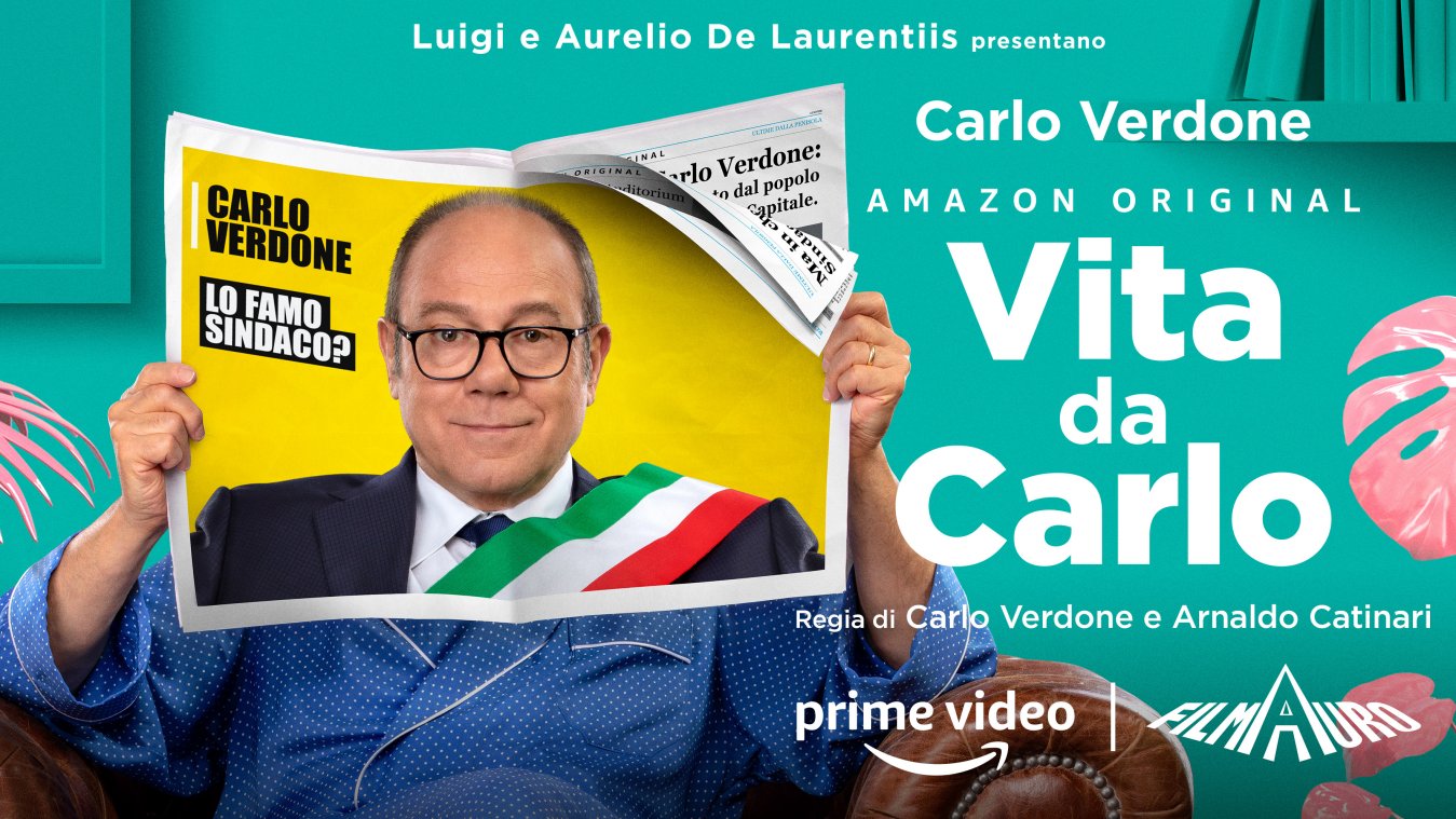 Vita da Carlo, la serie tv Amazon Original con Verdone su Prime Video