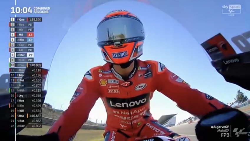 Visualizza: MotoGP a Portimao e F1 in Messico, una super domenica di motori su Sky su Digital-News.it Immagine di MotoGP a Portimao e F1 in Messico, una super domenica di motori su Sky - Scopri di più su Sky Italia