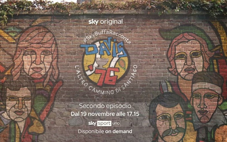 Foto - #SkyBuffaRacconta Davis '76, l'altro cammino di Santiago, da oggi il secondo episodio