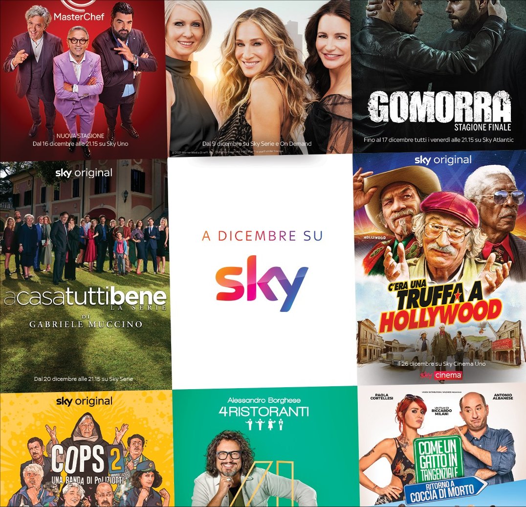 Immagine di Natale 2021 su Sky, prime visioni, emozioni on demand e in streaming su NOW - Scopri di più su Sky Italia