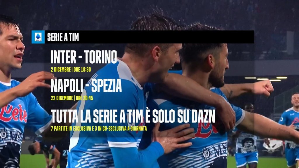 DAZN Serie A 2021/22 Diretta 19a Giornata, Palinsesto Telecronisti