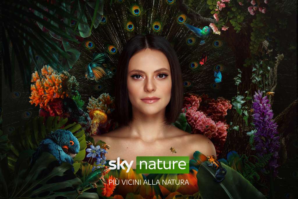 Francesca Michielin testimonial del canale Sky Nature