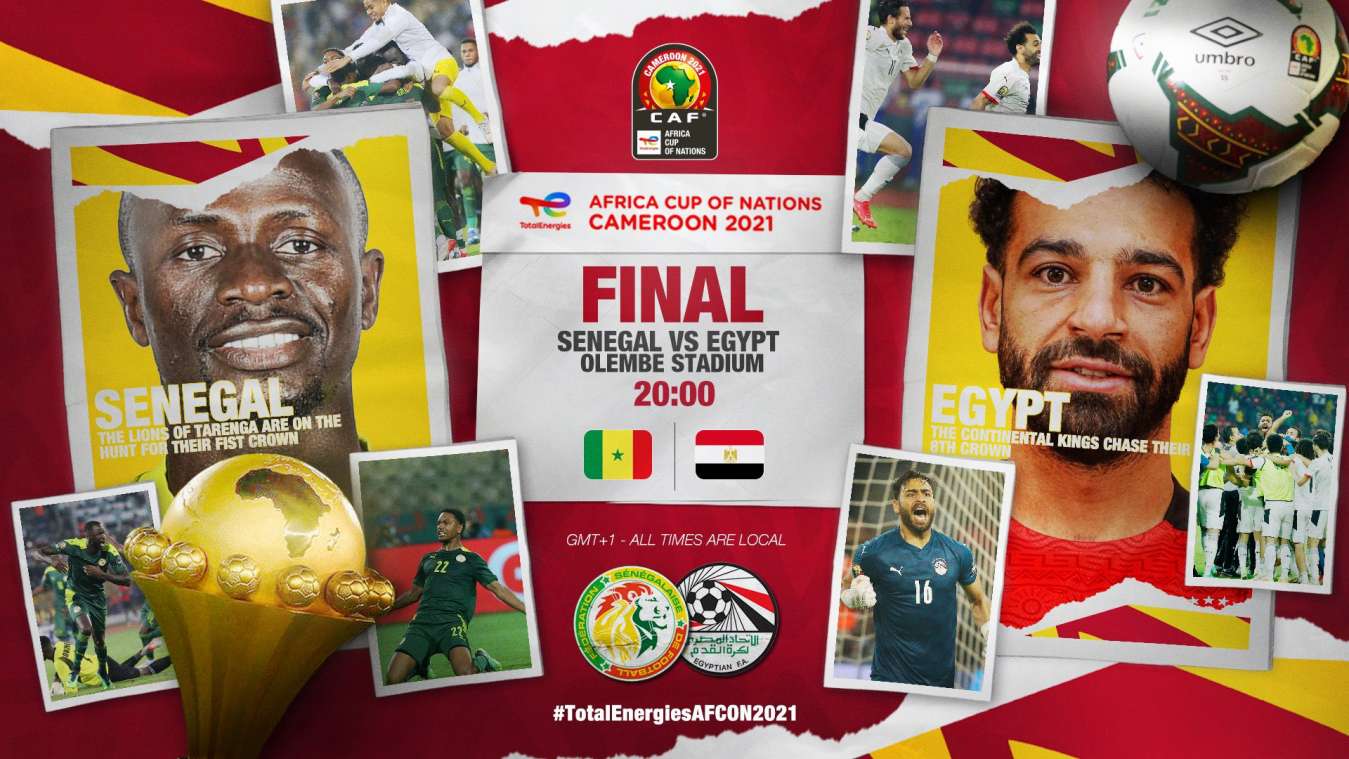 Finale Coppa Africa, Senegal - Egitto (diretta DMAX, Eurosport 2 e Discovery +)