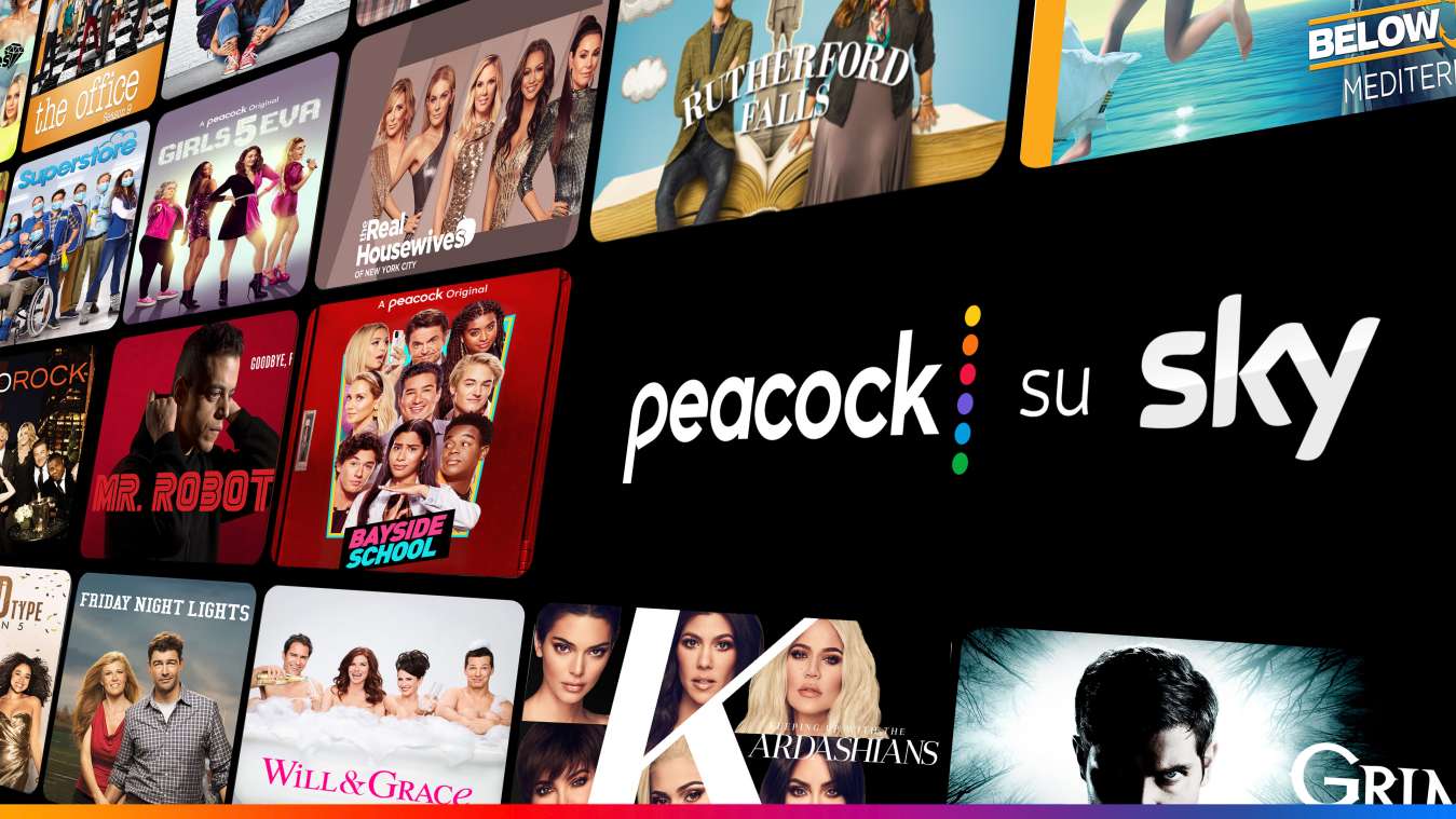 Dal 15 Febbraio i clienti Sky e NOW in Italia avranno accesso a Peacock 
