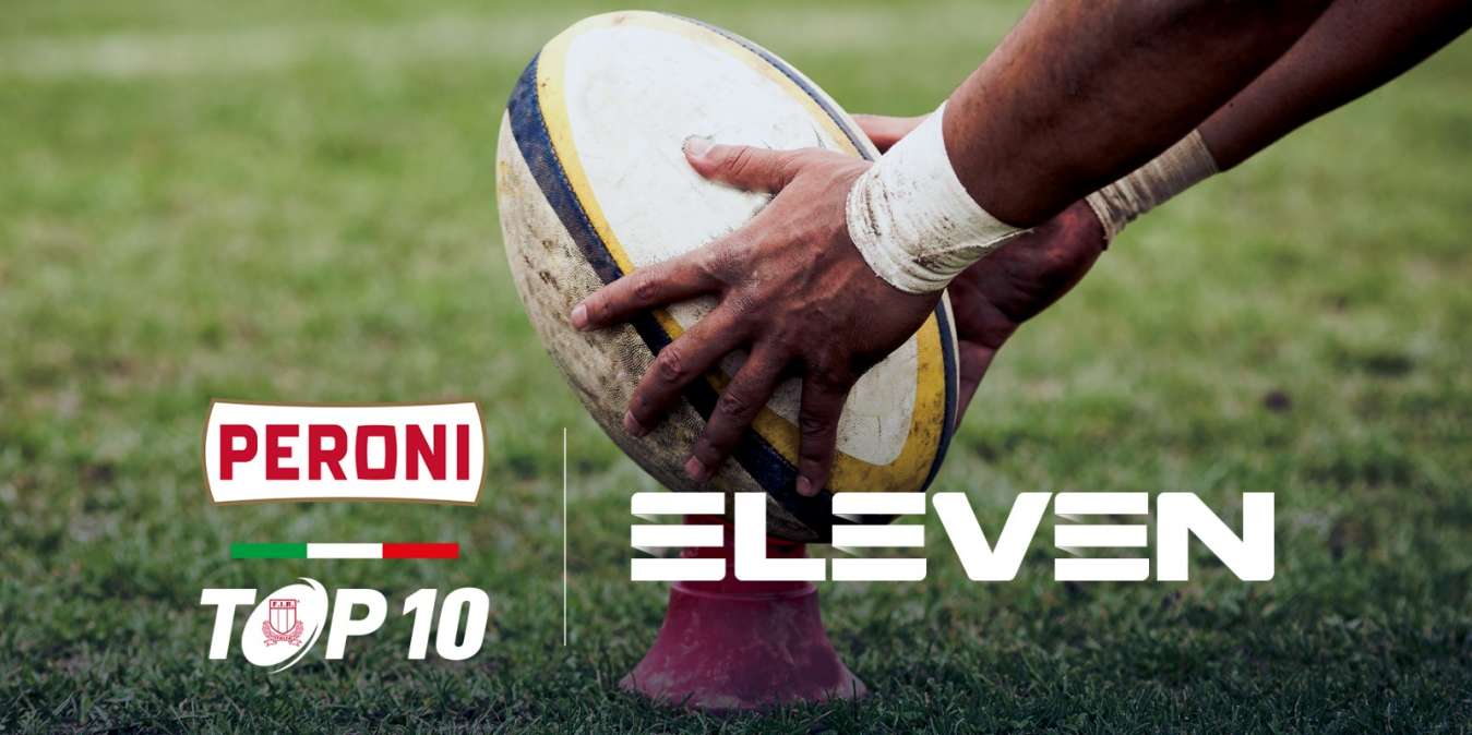 Rugby, la Serie A italiana TOP10 Peroni in diretta streaming su Eleven Sports