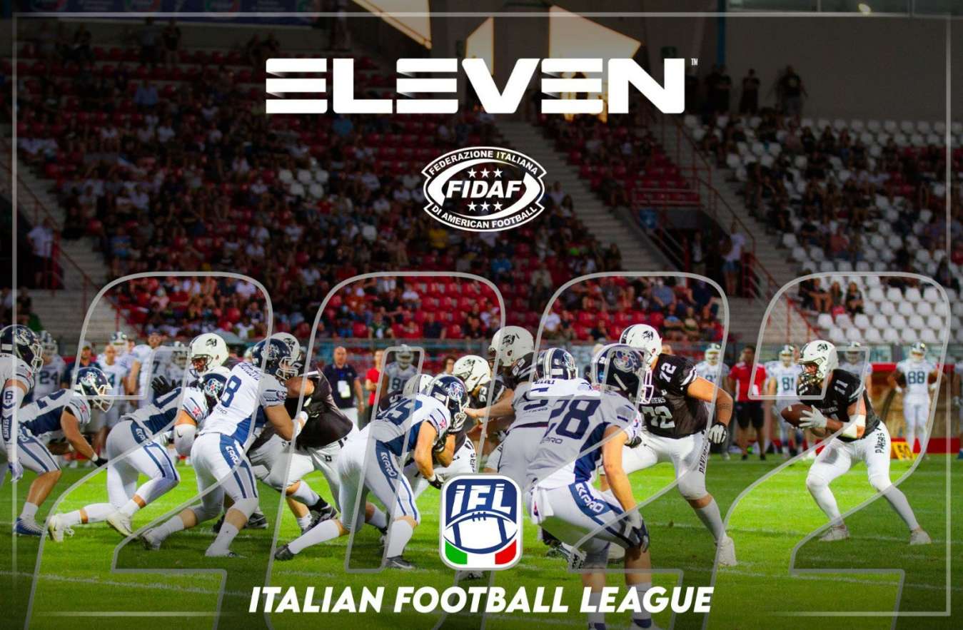 Italian Football League sarà trasmessa in streaming su Eleven Sports