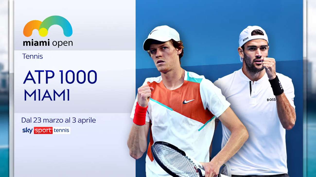 Sky Sport Tennis, Masters 1000 | Torneo di Miami (23 marzo - 4 Aprile 2022)