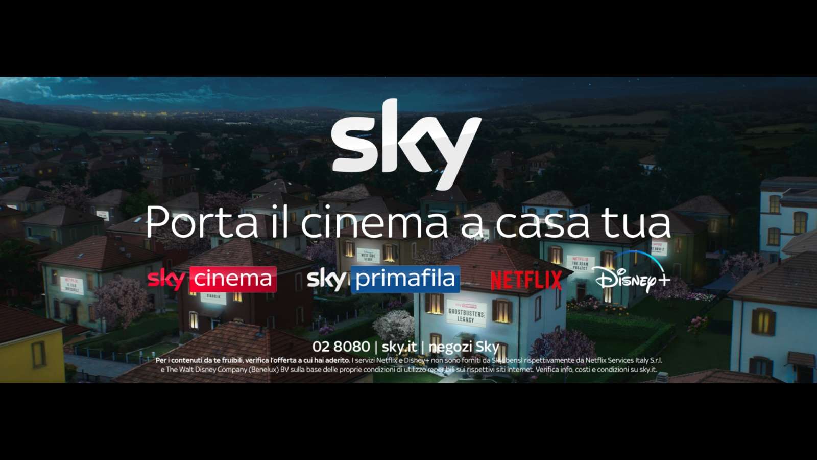 «Sky porta il cinema a casa tua» 200 prime visioni e con SkyQ anche Netflix e Disney