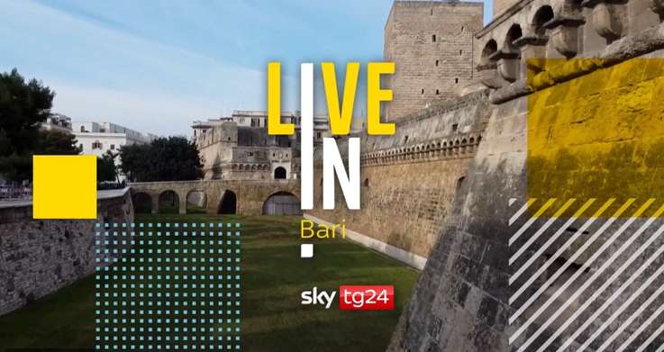 Sky TG24 Live In Bari, due giorni di incontri con ospiti italiani e internazionali