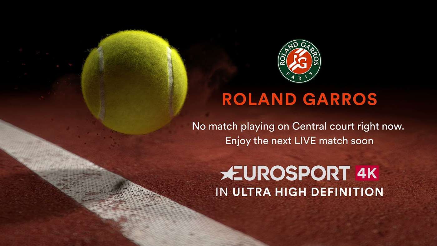 Tennis, solo su TimVision il Roland Garros 2022 con il canale Eurosport 4K