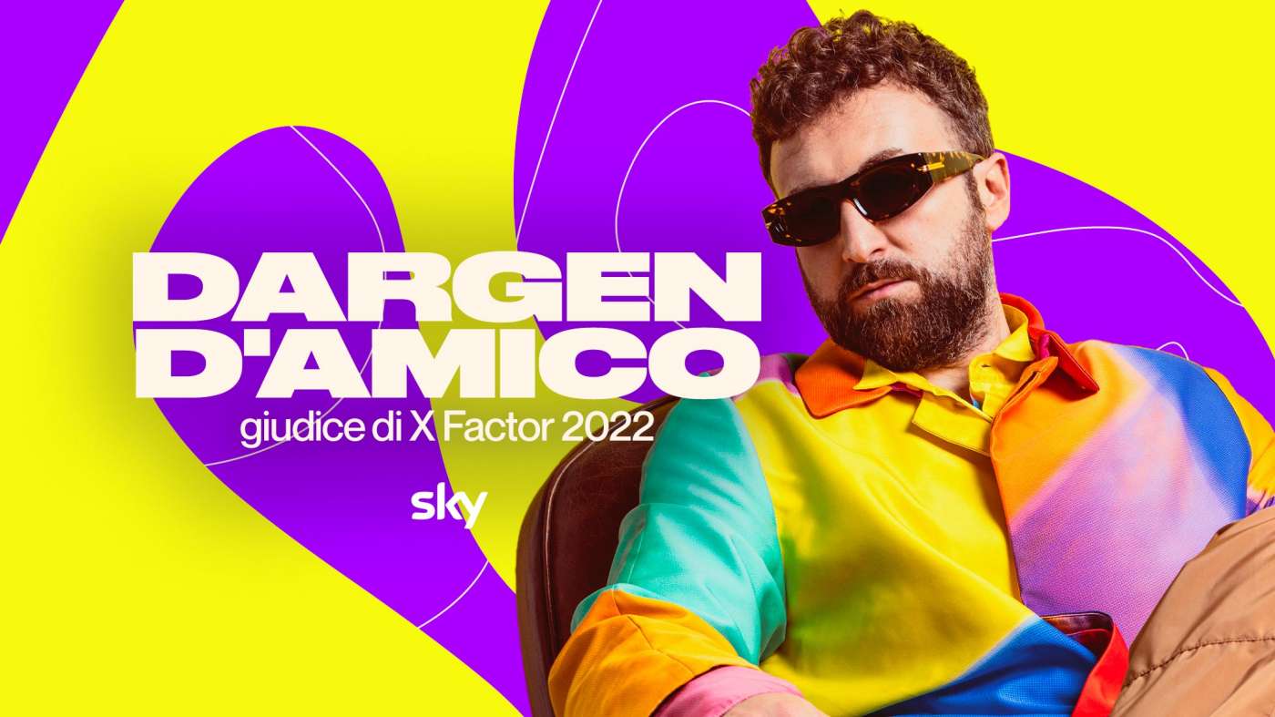 Dargen D'Amico in giuria ad X Factor 2022 con Fedez e Ambra Angiolini