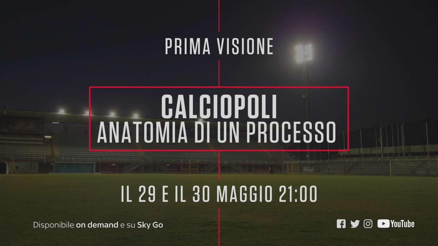 Calciopoli - Anatomia di un processo, su History maxi-inchiesta giudiziaria sul calcio