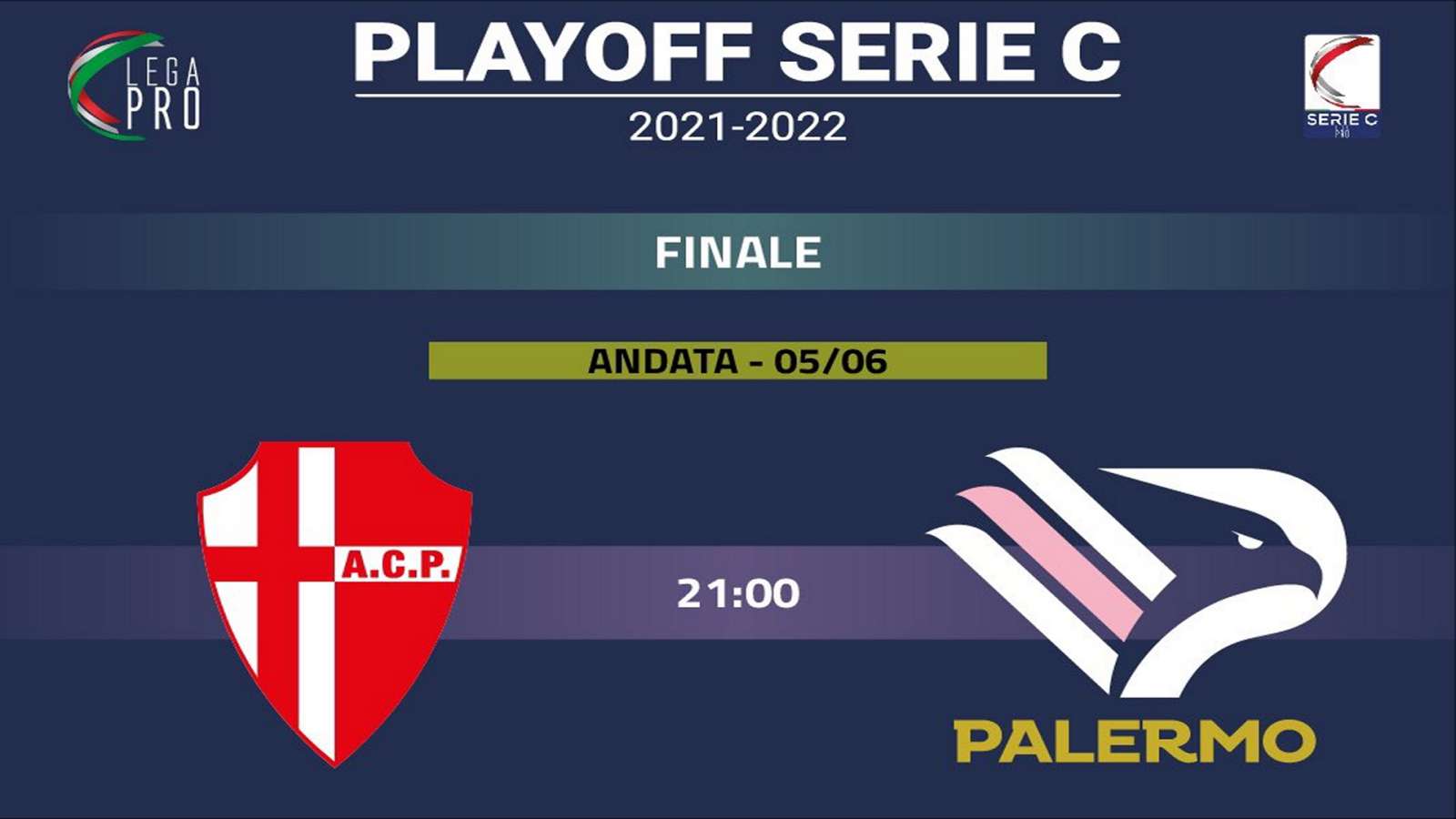 Serie C, Finale Playoff Andata, Padova - Palermo (diretta Sky Sport, RaiPlay, Eleven Sports)