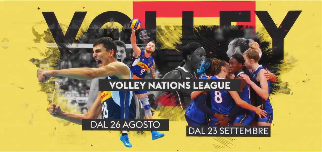 Volley Nations League maschile, al via su Sky Sport e streaming NOW