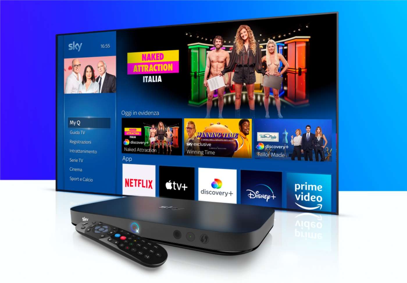 Discovery+ arriva su Sky Q con 12 mesi di Intrattenimento senza costi aggiuntivi