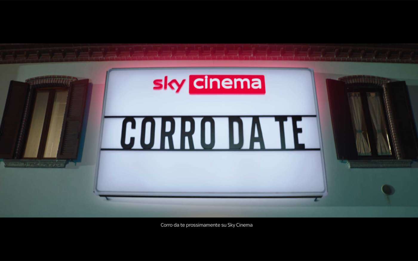 «Corro Da Te» in prima tv Sky Cinema (anche in 4K) e streaming NOW